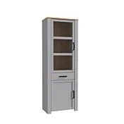 offerta vetrina singola grigia