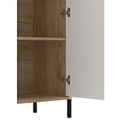 vetrina con ante e cerniere 