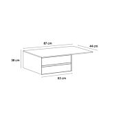 Armadio scorrevole Corda Laccato Lucido L.179 H.210