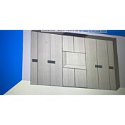 Armadio come da progetto inviato martedì alle 16.38 bianco altea e grigio cenere