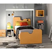 letto singolo papaya