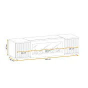 porta tv molto in sconto