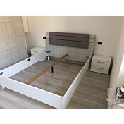 ACQUISTA ANCHE TU Letto matrimoniale in legno grigio della collezione Like