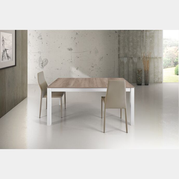 Tavolo allungabile al centro con 2 ALL. 43 cm