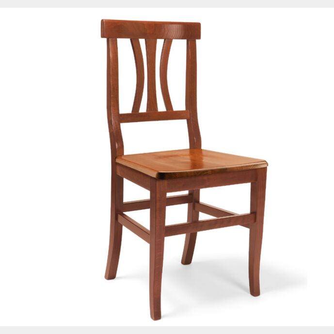 Sedia classica in legno Noce