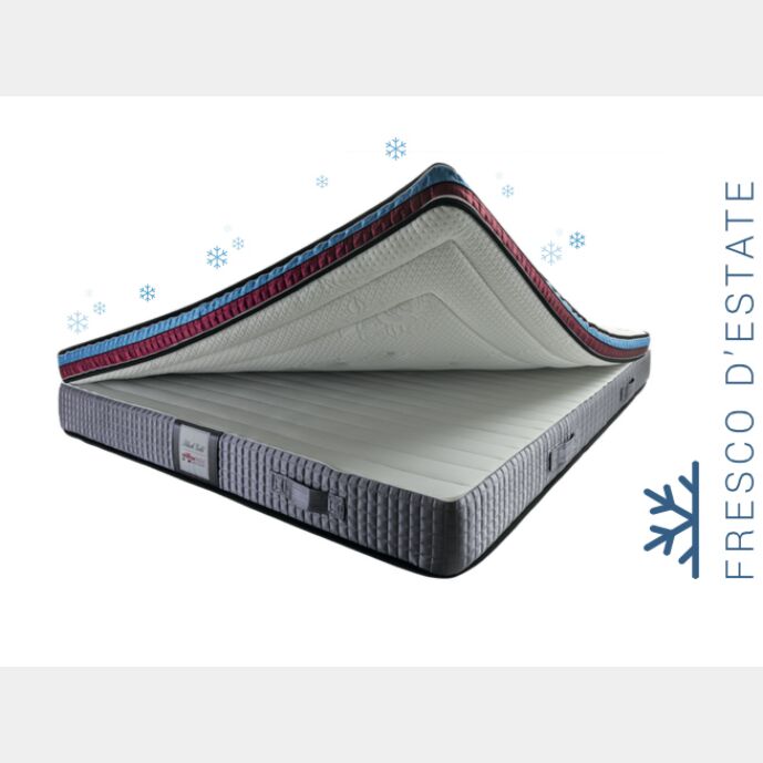 Materasso Andromeda H.30 cm caldo d'inverno e fresco d'estate