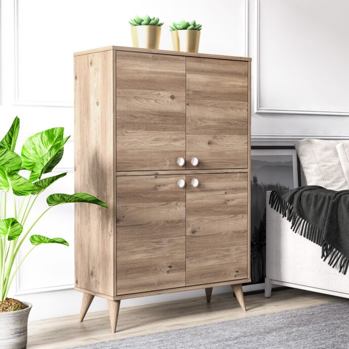 Madia alta Ankara rovere, 4 ante