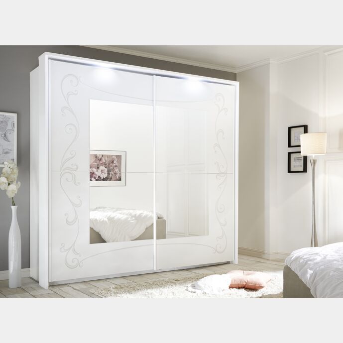 Armadi per camere da letto 2 ante scorrevoli serigrafate Zenzero Shop