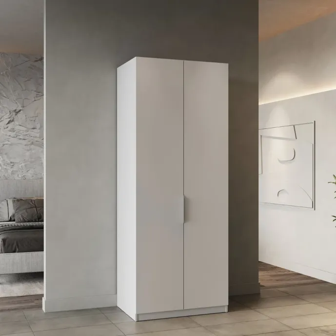 armadietto due ante bianche