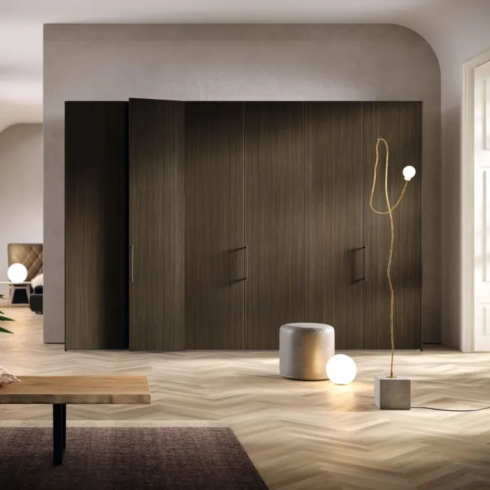 armadio 6 ante brunito