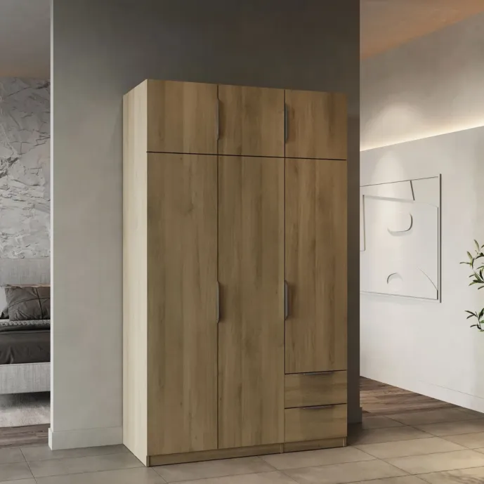 armadio 6 ante quercia