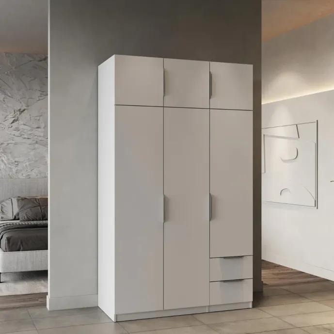 armadio 6 ante bianco