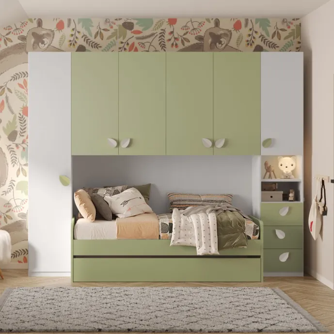 ponte cameretta verde