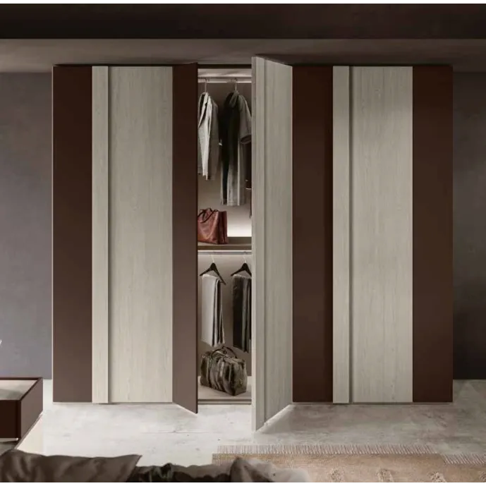 armadio rovere e moka