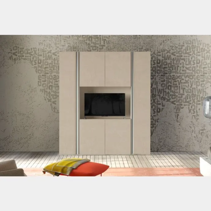 armadio con vano argilla