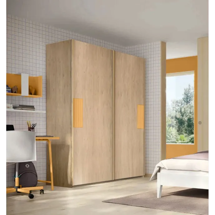 armadio noce scorrevole