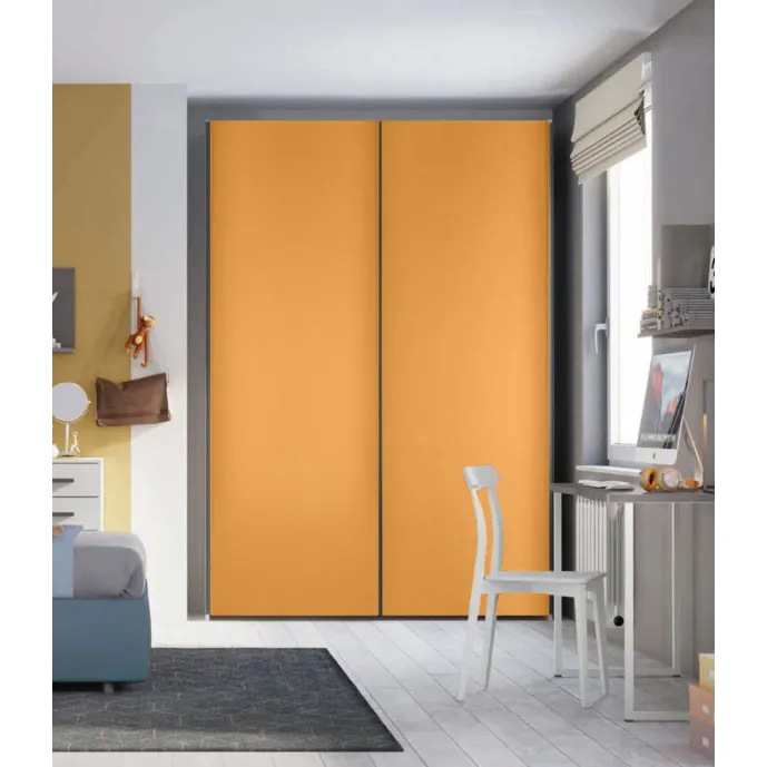 armadio scorrevole arancia