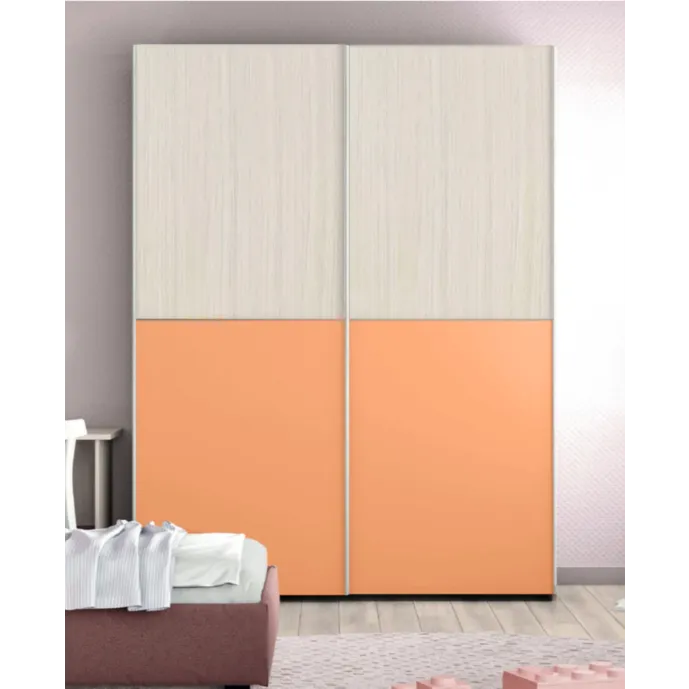 armadio noce brina e papaya