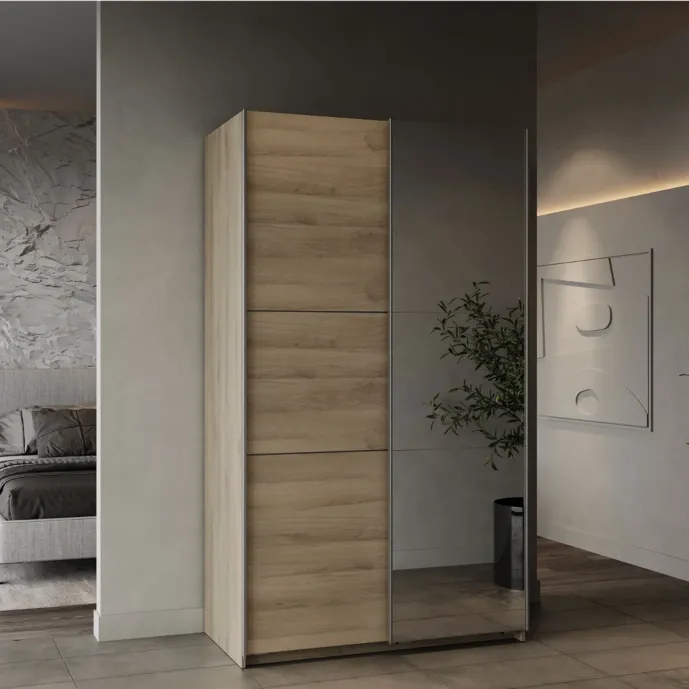 armadietto largo 120 con specchio