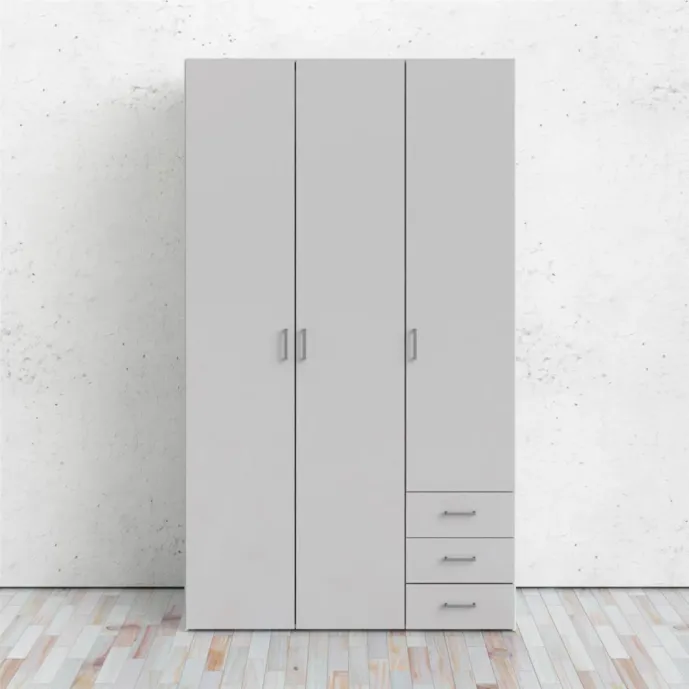 armadio in saldo bianco lucido