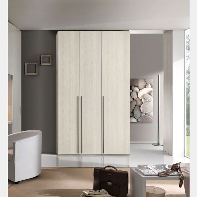 Armadio Noce brina L.151 a 3 ante battenti H.257