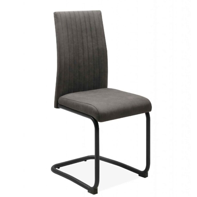 Sedia moderna finitura Grigio vintage