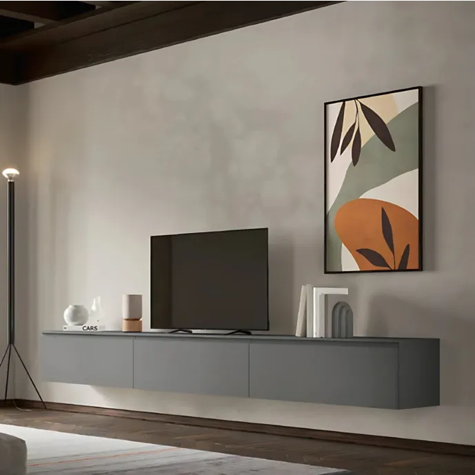 Base Tv Tomasella, 3 cestoni, finitura Marna