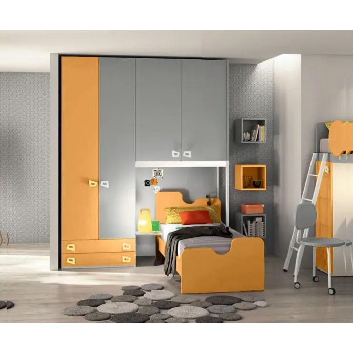 ponte armadio arancione