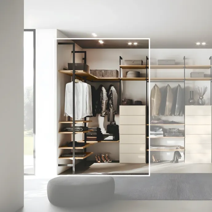 cabina a giorno angolo