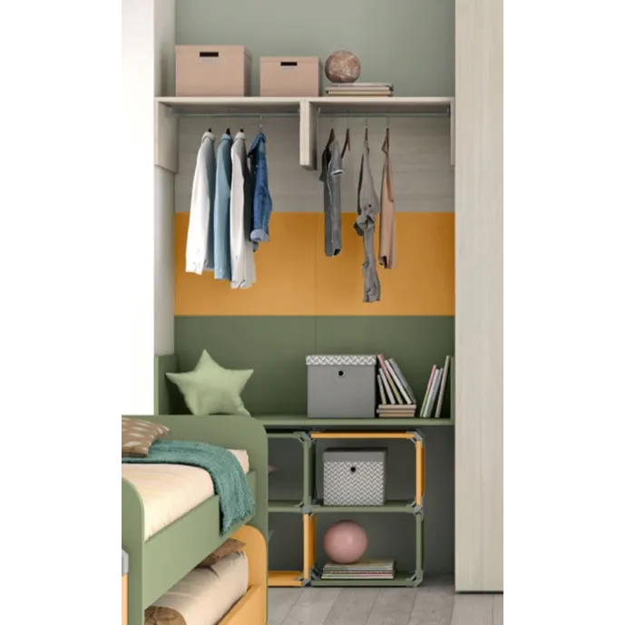 Cabina aperta per camerette