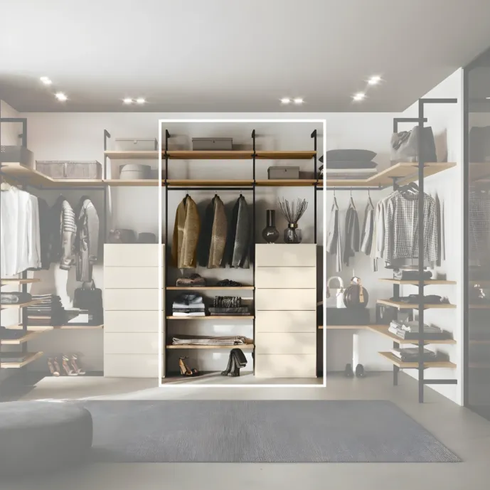 cabina con settimino