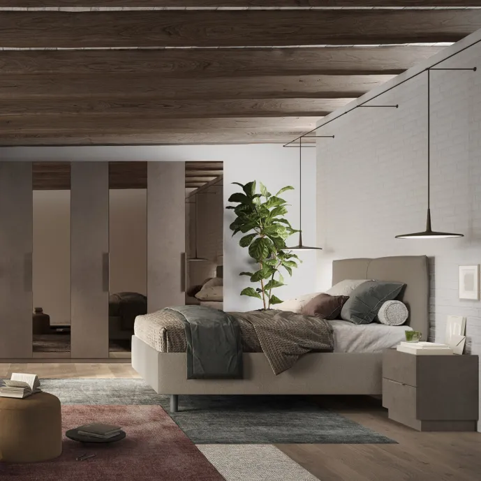 camera con specchi bronzo