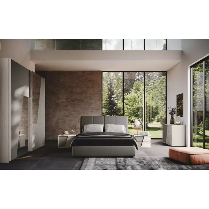 camera completa con letto contenitore