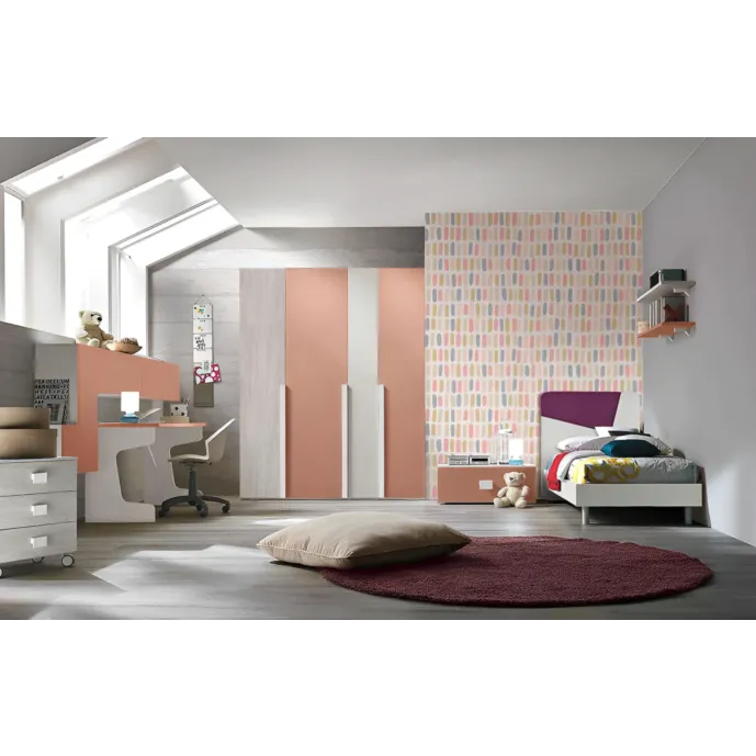 cameretta rosa antico moderna
