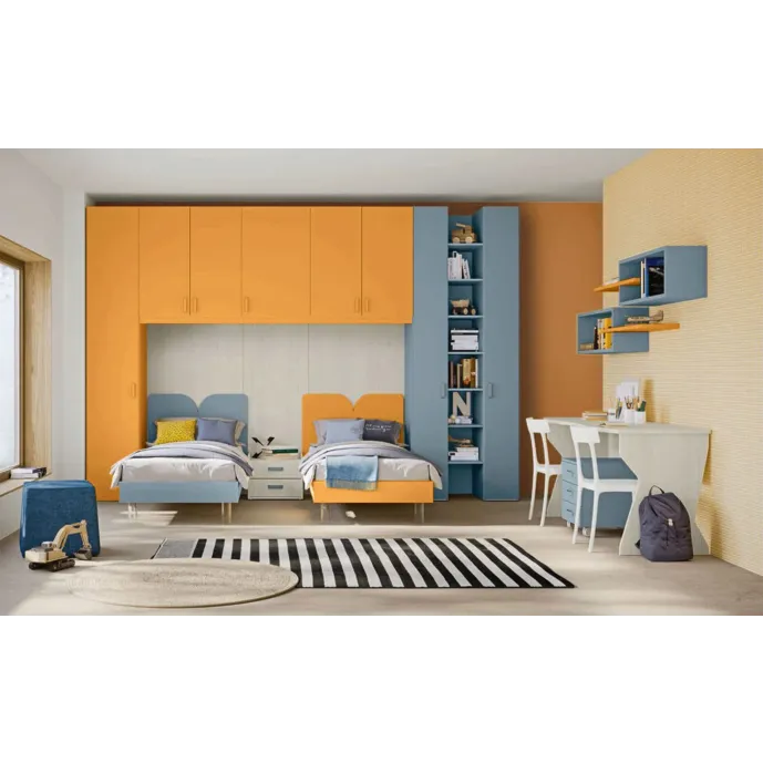 camera a ponte miele, rovere gesso e cadaques