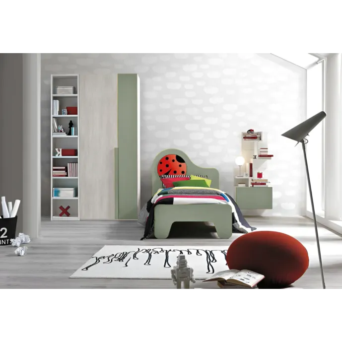 cameretta verde salvia