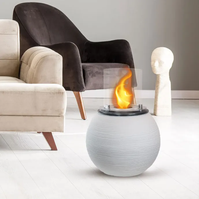 Camino a bioetanolo bianco perla in promozione