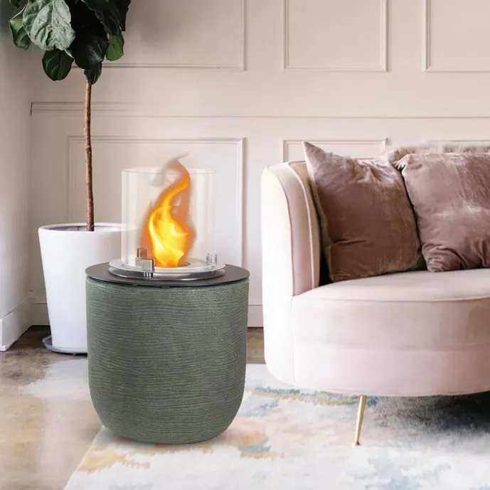 camino a bioetanolo verde salvia da interno