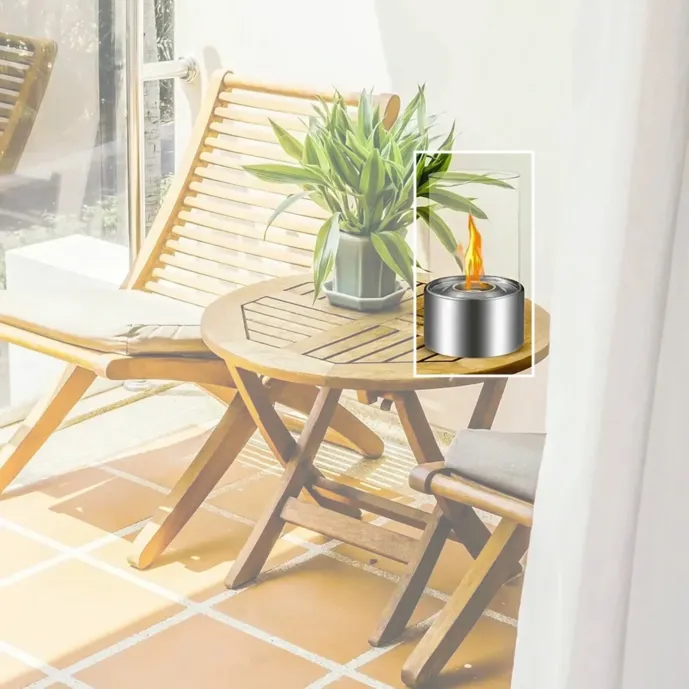 camino biometano da esterno