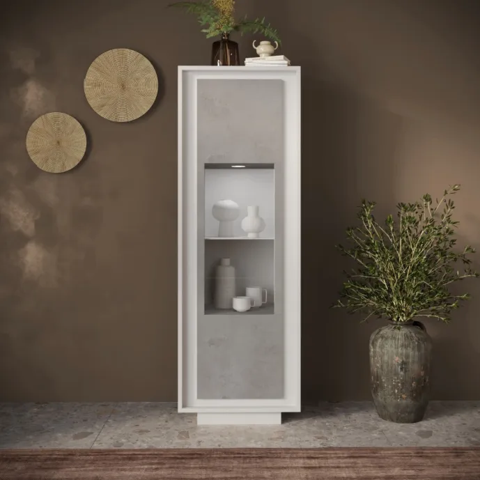 colonna 1 anta vetro beton