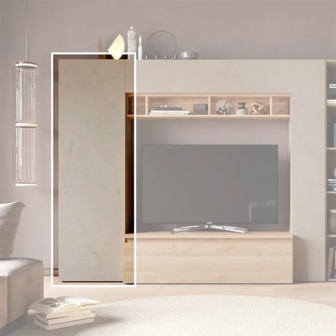 colonna larga a terra argilla