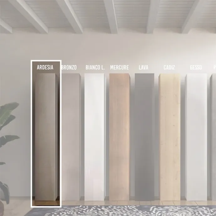 colonna a terra ardesia