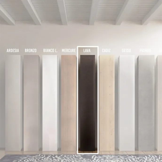 colonna stretta lava