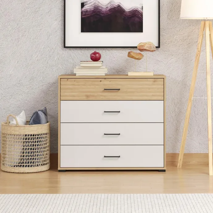 comò 4 cassetti cashmere