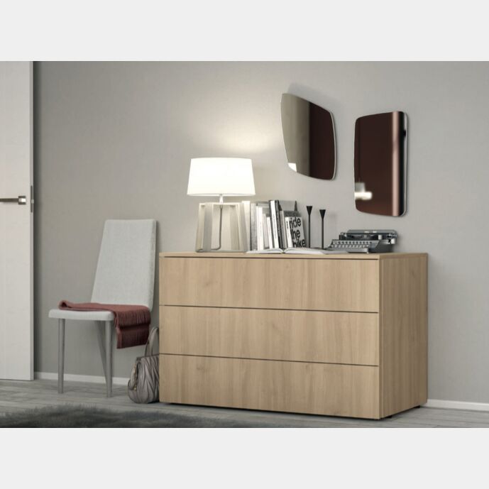 Comò moderno in finitura Royal oak