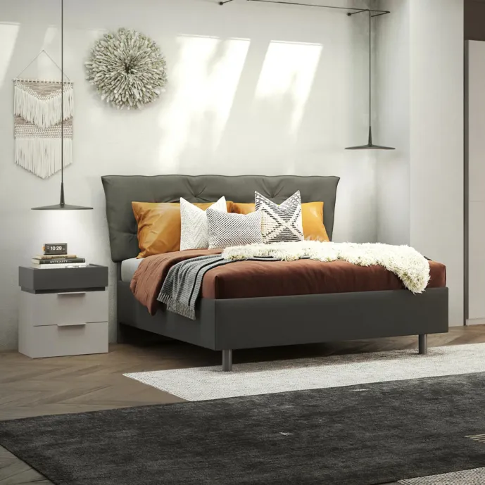 comodino argilla 3 cassetti