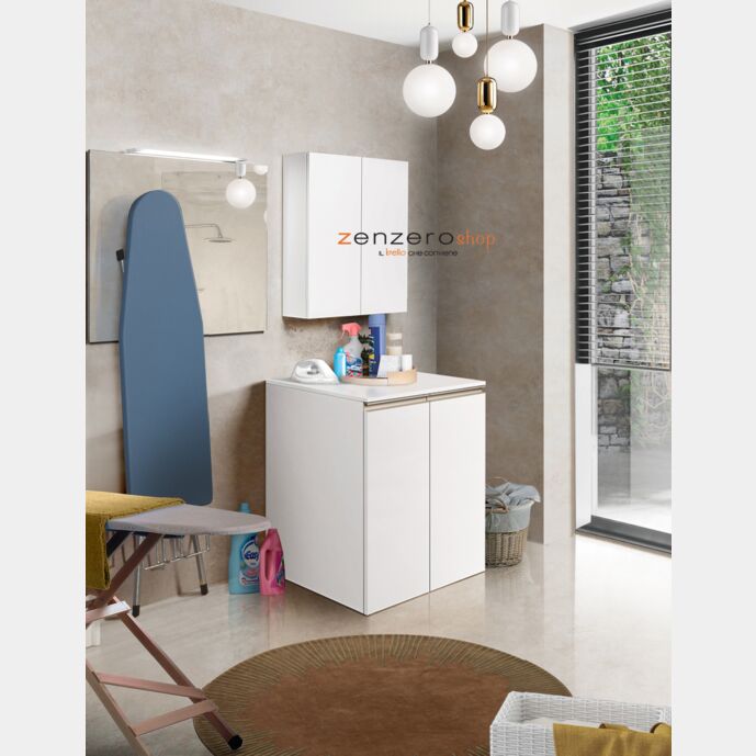 Coprilavatrice con 2 ante Bianco, Havasu 11