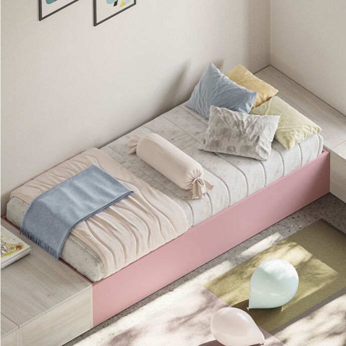 divano letto rosa camerette