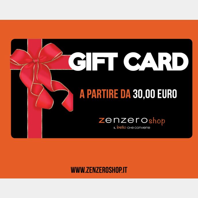 Idee regalo Natale, Gift card regalo