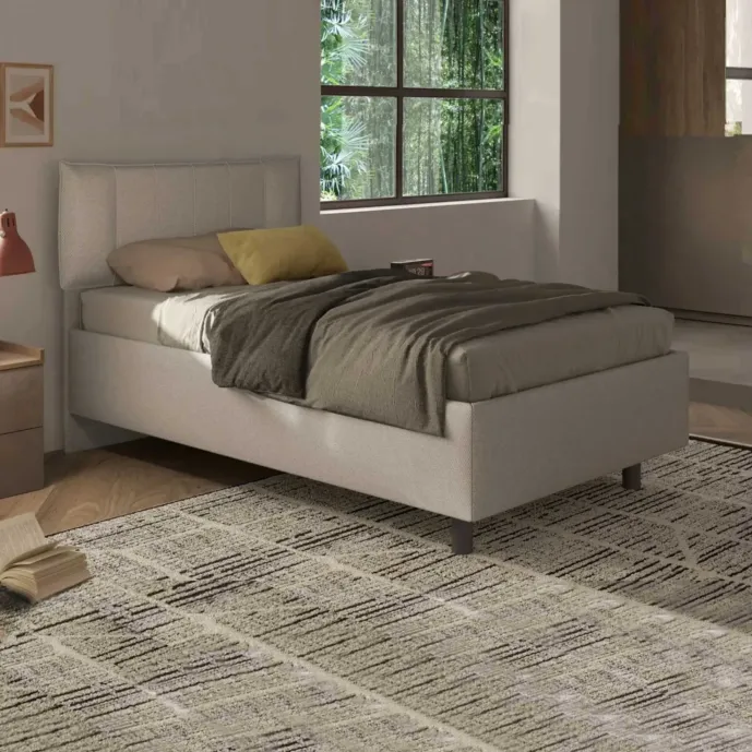 letto colore tortora